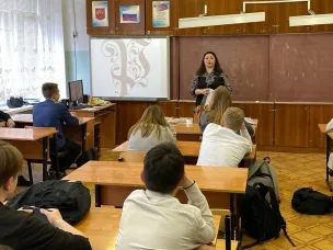 Библиотекари познакомили ребят с миром русской письменности